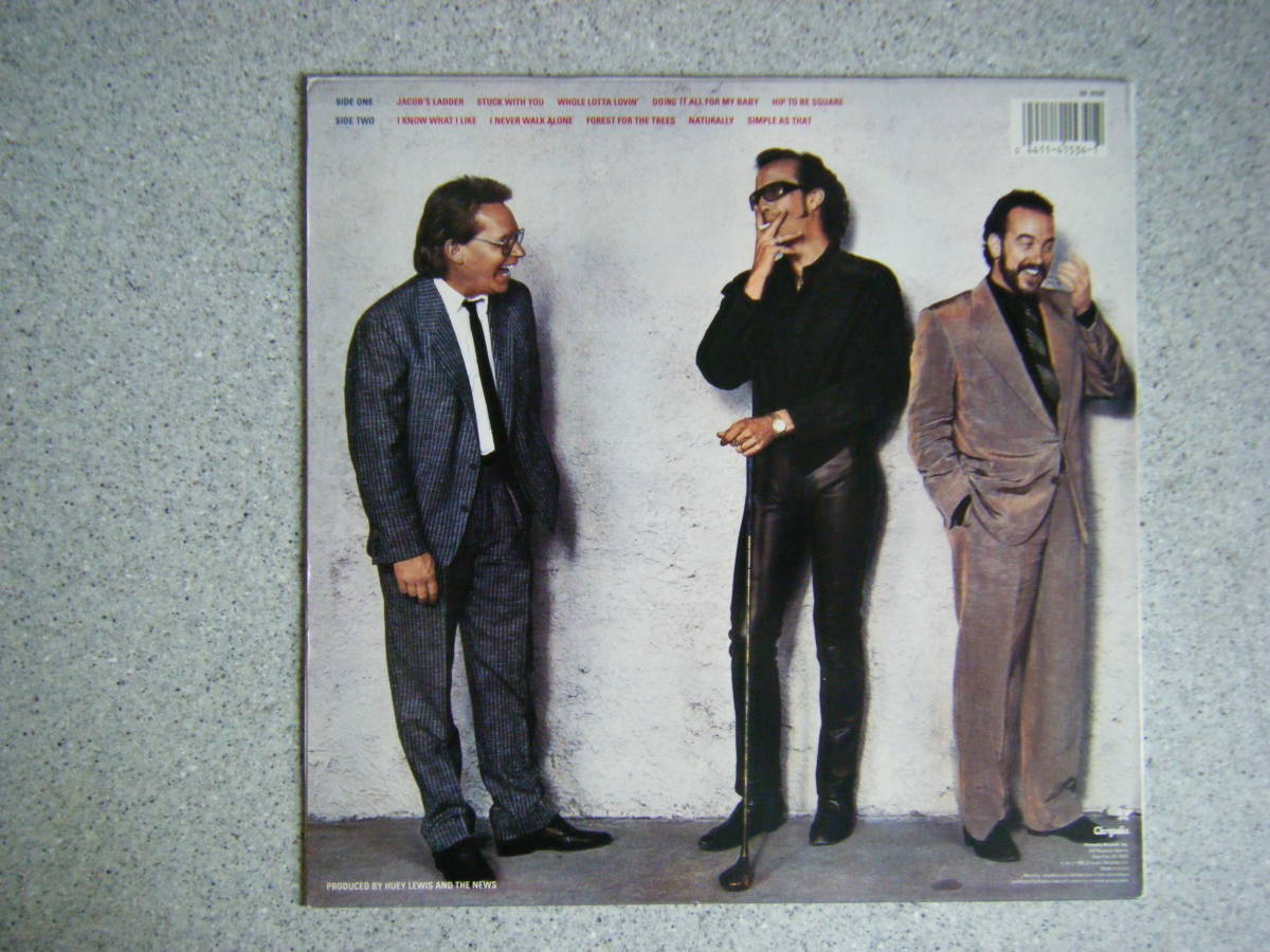 HUEY LEWIS AND THE NEWS FORE! (OV-41534)_画像2