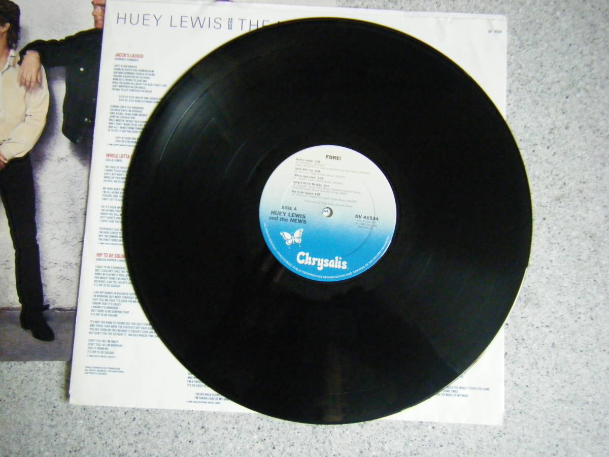 HUEY LEWIS AND THE NEWS FORE! (OV-41534)_画像5