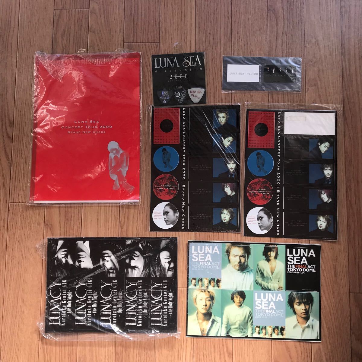 LUNA SEA  2000年コンサートツアー　オフィシャルグッズ セット売り！