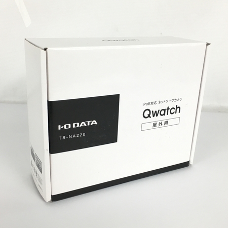 IO DATA TS-NA220 屋外 用 PoE 給電 対応 ネットワーク カメラ Qwatch