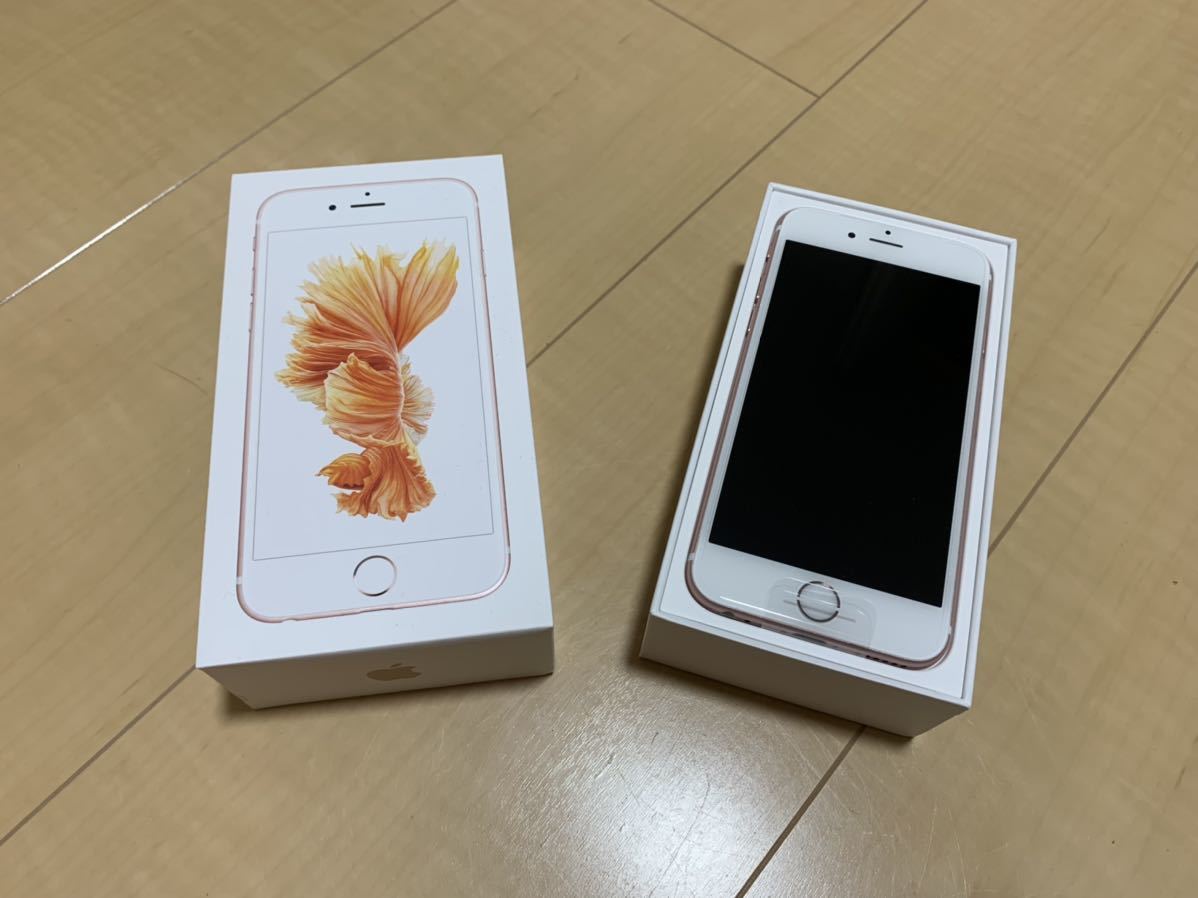 iPhone 6s Rose Gold 16 GB Y!mobile画面フィルム