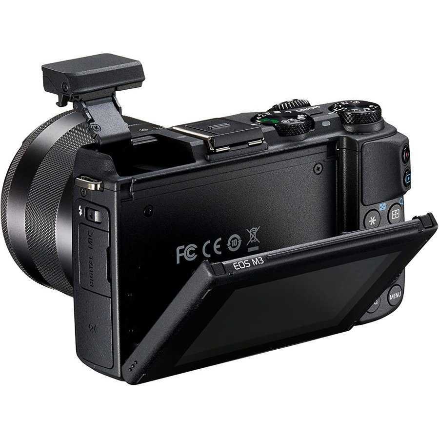 キヤノン Canon EOS M3 レンズキット ブラック ミラーレス 一眼レフ