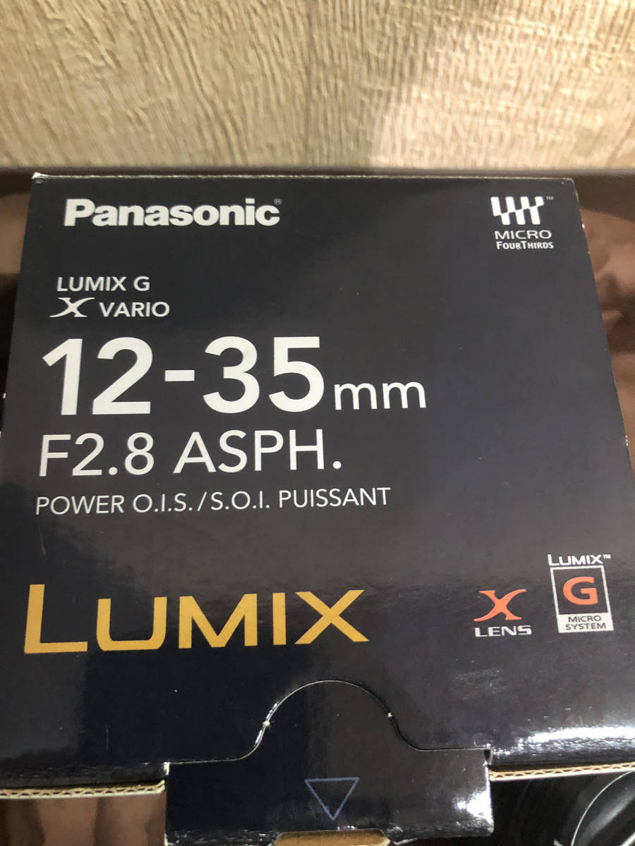美品】Panasonic H-HS12035 LUMIX G X VARIO 12-35mm F2.8 ASPH. POWER