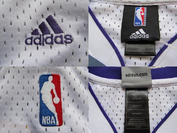 未使用品 NBA LAKERS コービー・ブライアント #24 ロサンゼルス・レイカーズ adidas製　アディダス ユニフォーム　ジャージ バスケ 刺繍_画像8