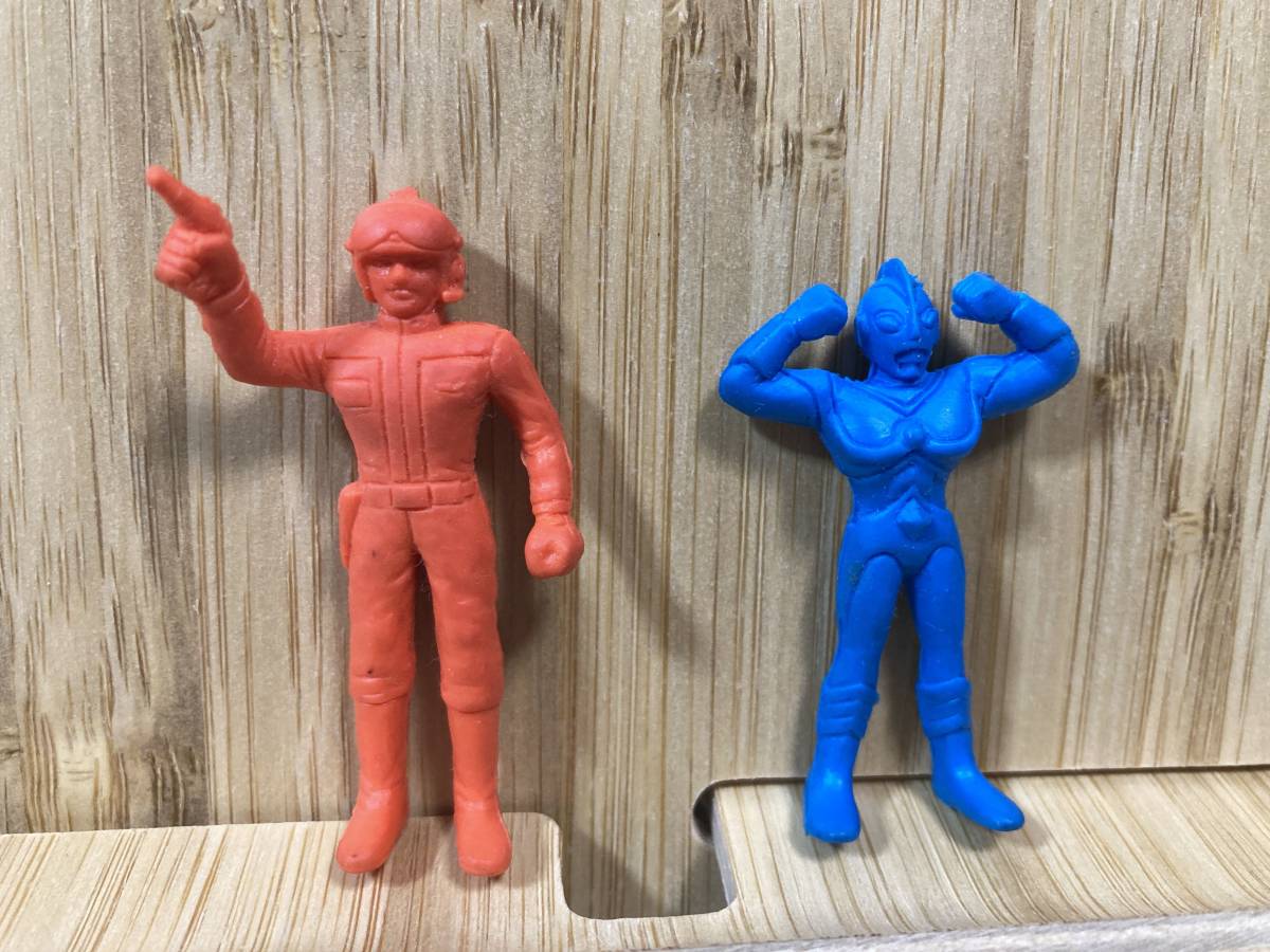 当時物 ウルトラマン80 & UGM隊員 ミニ消しゴム人形 www.esole.eu