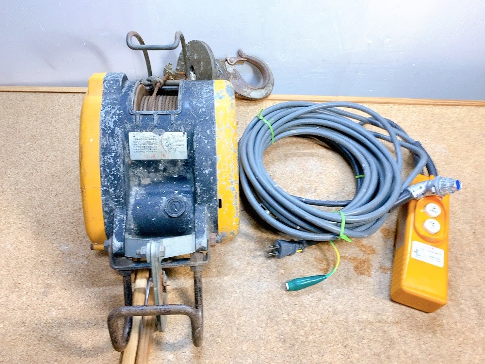 モコ道様専用 リョービ RYOBI ウィンチ WI-125 130Kg-