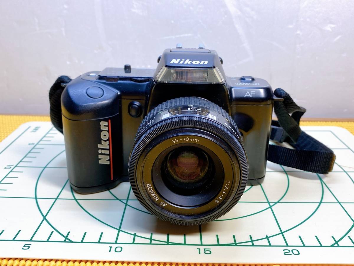 送料520円 貴重 Nikon ニコン F-401 AF フィルム一眼レフカメラ フィルムカメラ カメラ 35-70mm 現状品