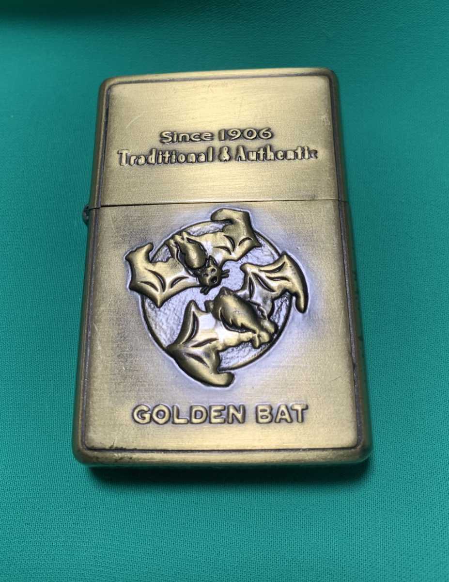 ヤフオク! - ZIPPO GOLDEN BAT ジッポー ゴールデンバッ...