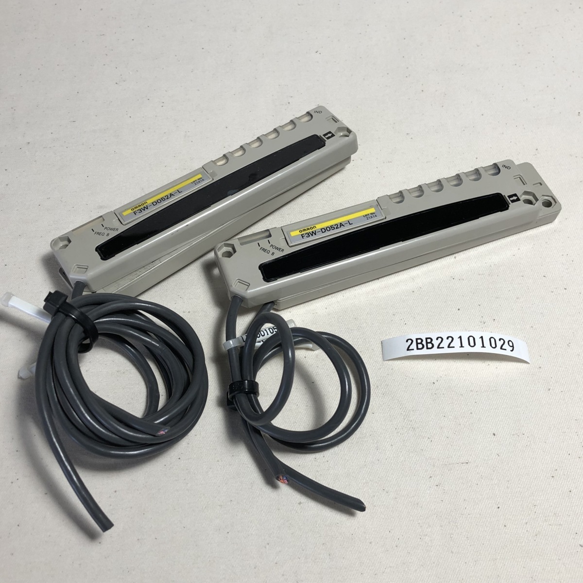 OMRON F3W-D052A-D F3W-D052A-L 透過型ピッキングセンサ 2個 lp2m