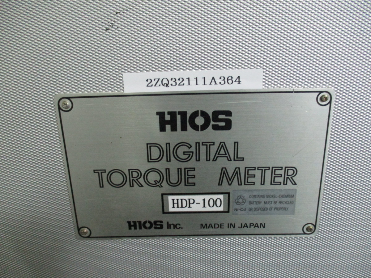 HIOS DIGITAL TORQUE METER HDP-100 ハイオス デジタルトルクメーター
