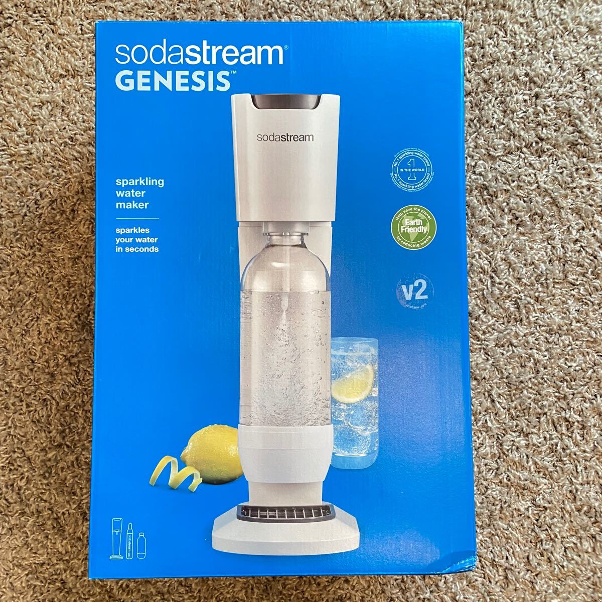 【値下げ】Sodastreamソーダストリーム Genesis v2 スターターキット