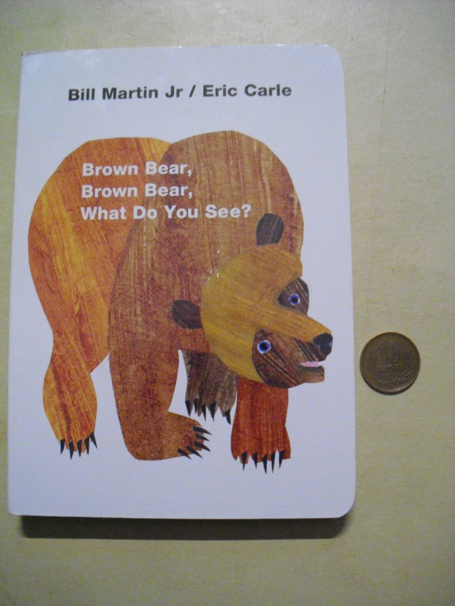  foreign book picture book board book English Eric Carl Brown bear,Brown bear, What Do You See? Eric Karl 