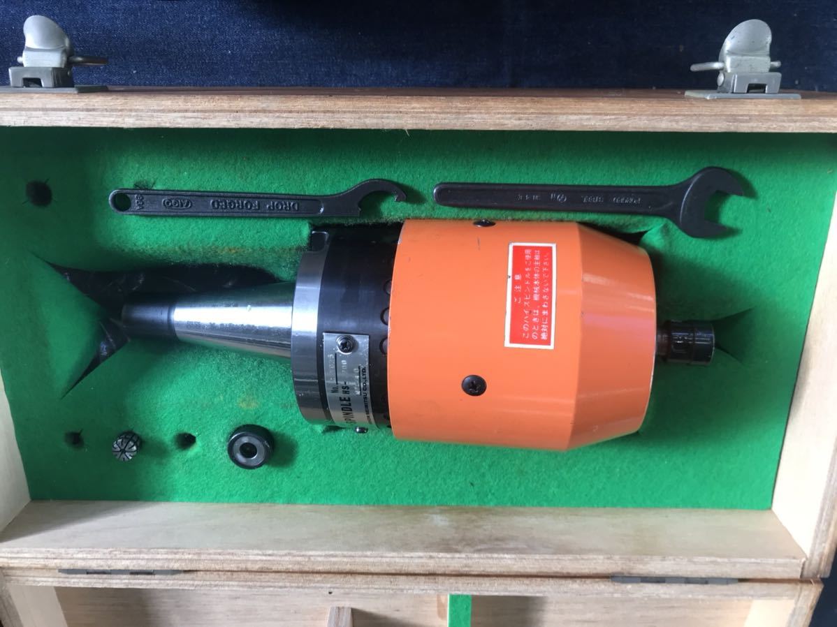 美品】日本精密 Leutor Hi-Spindle HS-2200+HSC-2200/NT40/増速 美品】日本精密 Leutor Hi-Spindle HS-2200+HSC-2200/NT40/増速