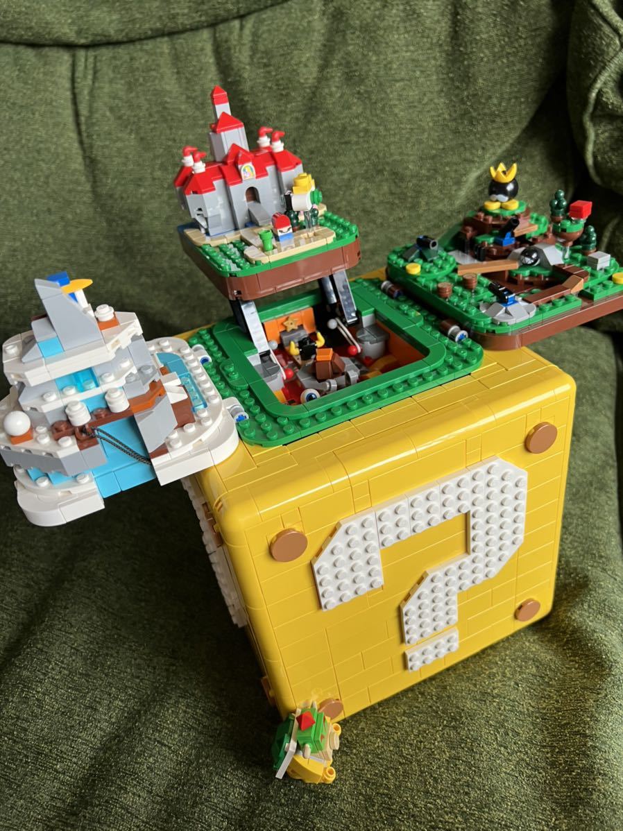 マリオ64 ハテナブロック LEGO 完成品-