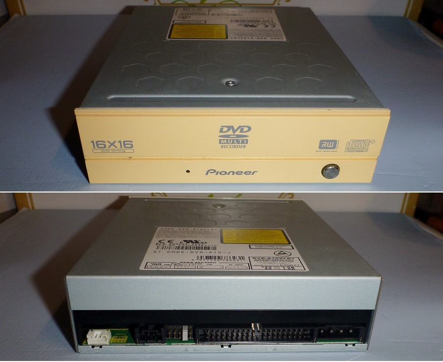 ヤフオク! - DV-16 Pioneer パイオニア DVD-RW DVR-A10XLD1 D...