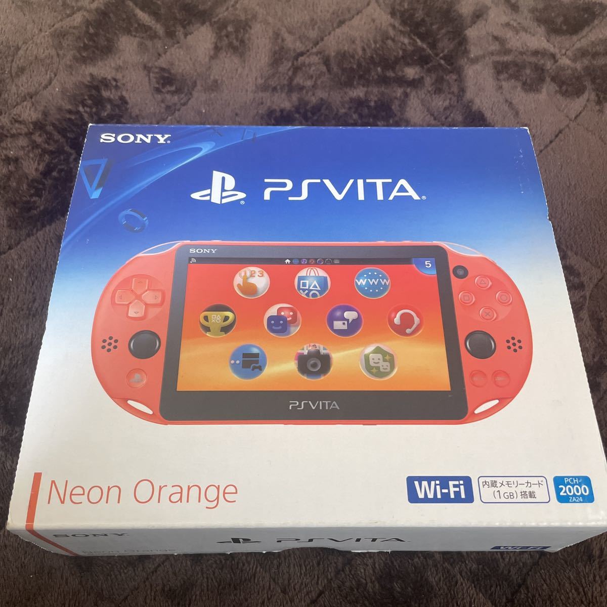 【極上品】PlayStation Vita ネオンオレンジ