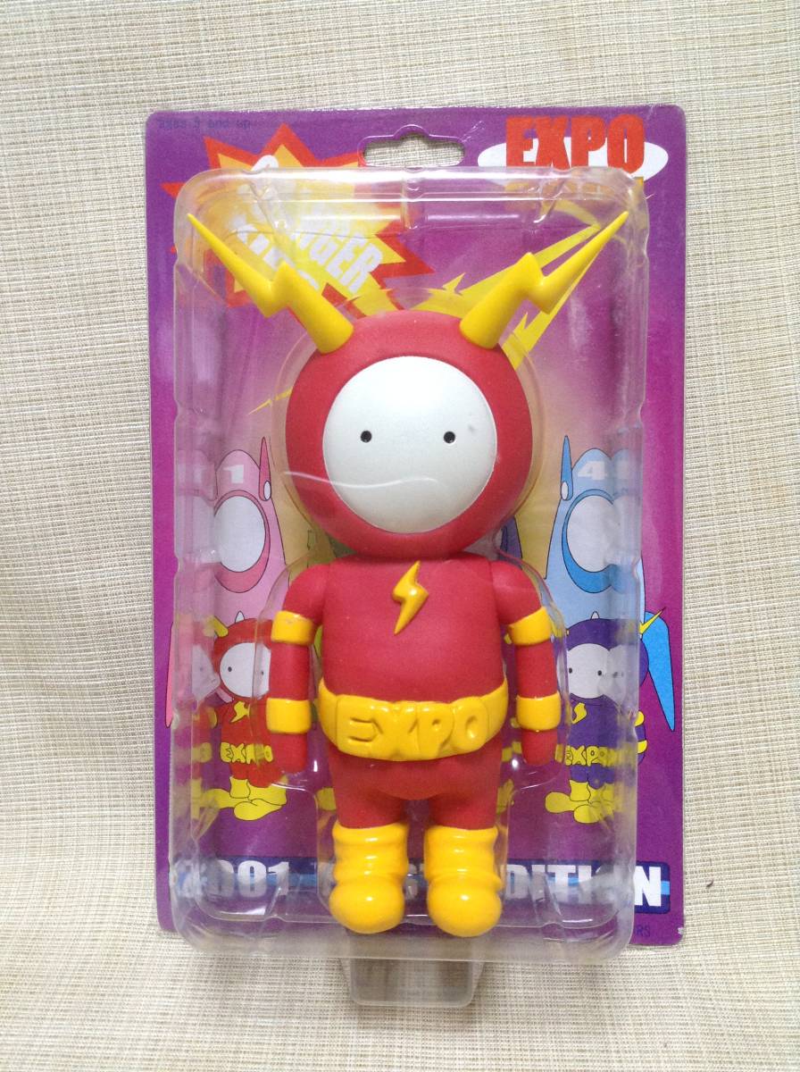 GRANGER KIDS GLAY EXPO 2001 FIRST EDITION 2001 NO.1 RED TERU ORIGINAL PRODUCT フィギュア,マスコット レッド_画像1