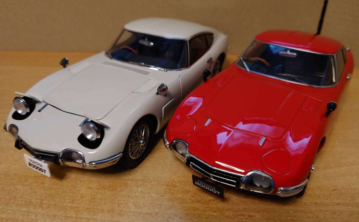 オートアート 1/18 トヨタ 2000GT ワイヤーホイール バージョン 赤