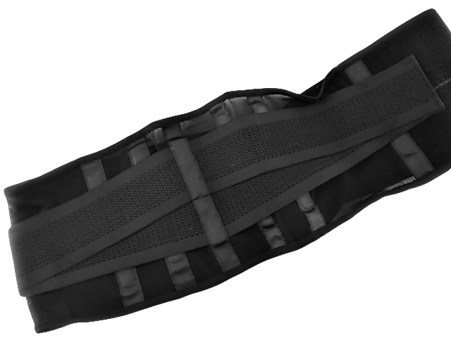 コアクロスベルト 背筋伸びる くびれを演出 簡単スタイルアップ 大きいサイズ 5L～6L ウエスト 101～123cm ブラック_画像3