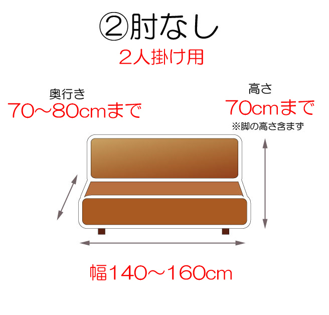 肘なし 綿麻混素材 シャリっと爽やか ソファーカバー M 2人掛用 グリーン系_画像4