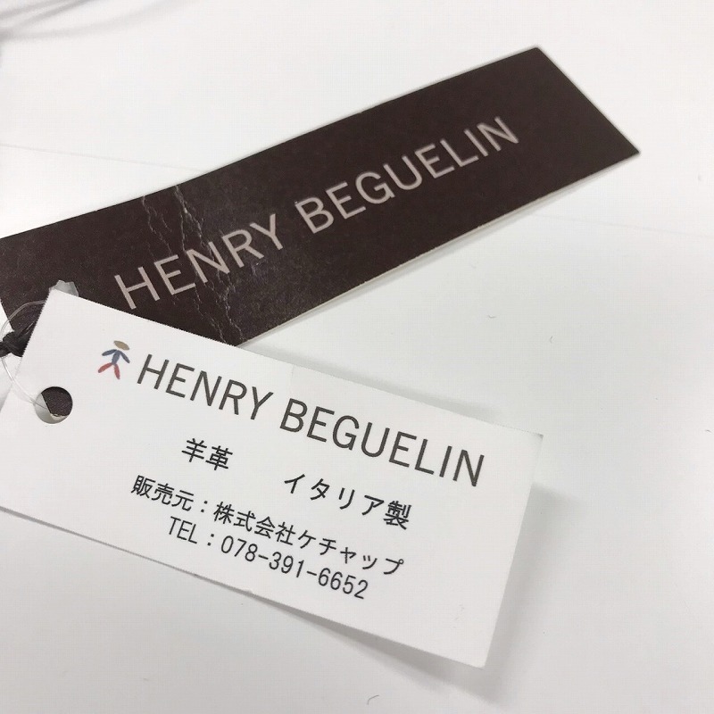 【新品】エンリーベグリン（HENRY BEGUELIN）パンツ 40 黒 /0551_画像7