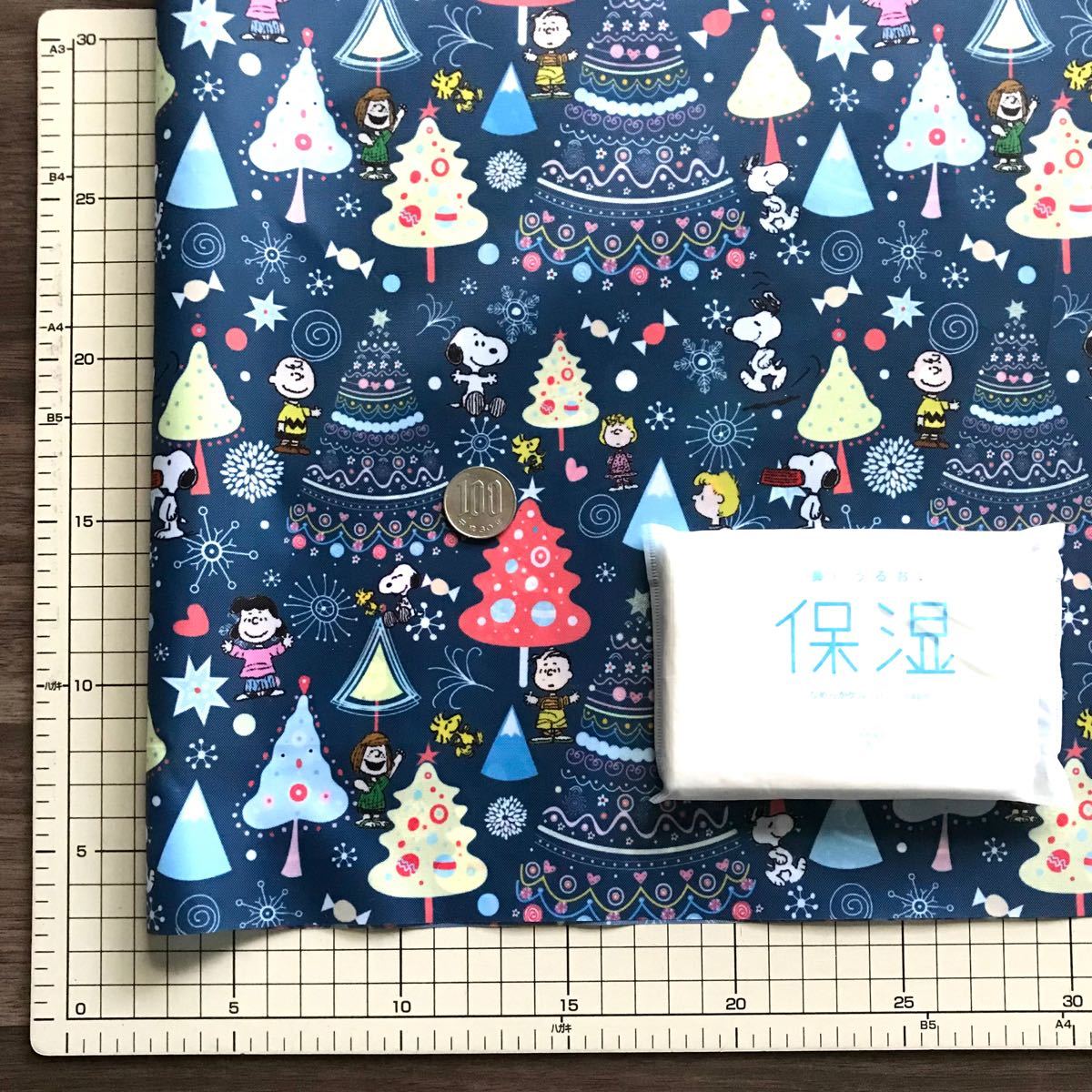輸入生地 PEANUTS クリスマスツリー【型番2034】数量2