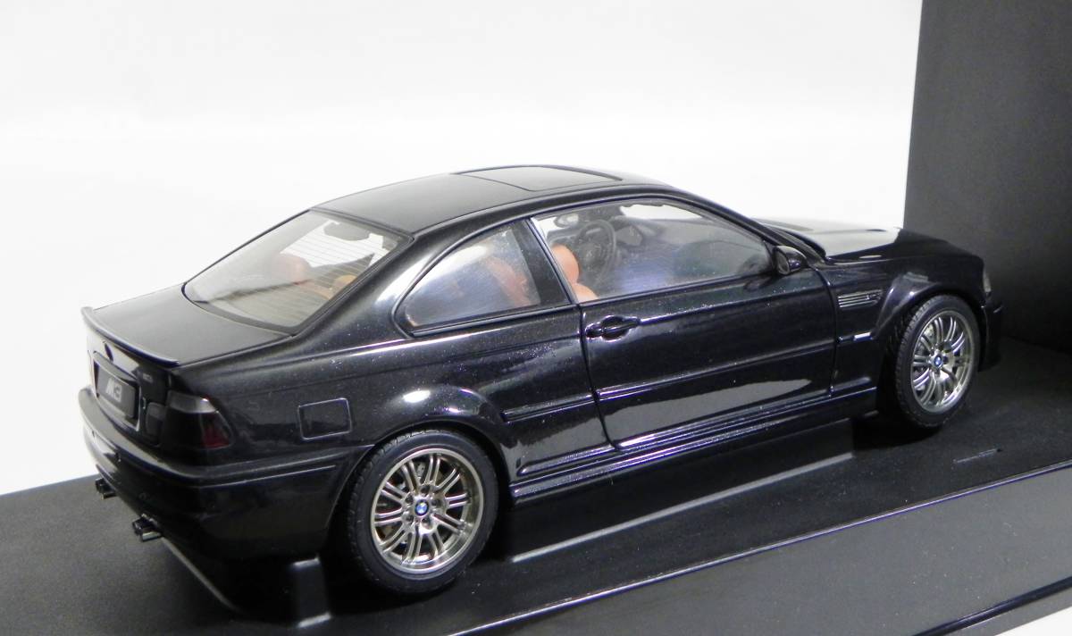 オートアート 1/18 BMW E46 M3 ブラックメタリック | bioimune.com.br