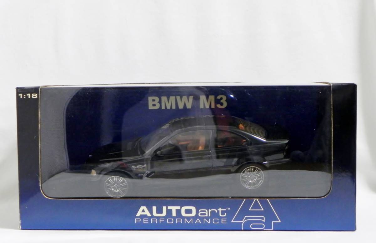 オートアート 1/18 BMW E46 M3 ブラックメタリック | www.caravantechs.com