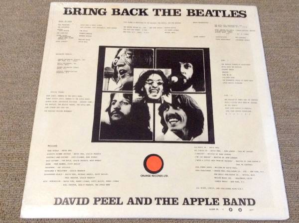 デビッド・ピール'77年新品未開封LP「BRING BACK THE BEATLES」_画像2