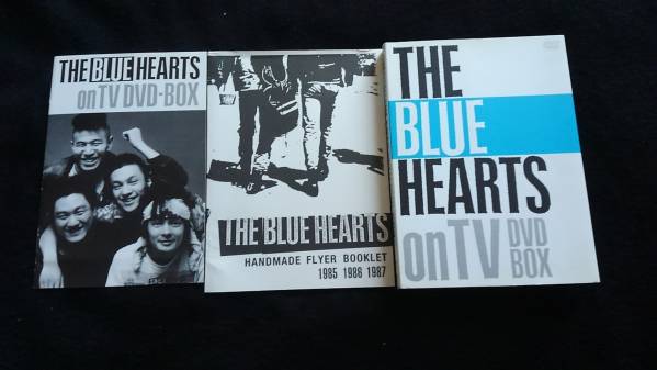 公式 BLUE THE HEARTS DVD-BOX　完全初回生産限定版　Tシャツ付き　即決　ブルーハーツ　ロックフェス　野音　ライブ　甲本ヒロト TV on ジャパニーズポップス