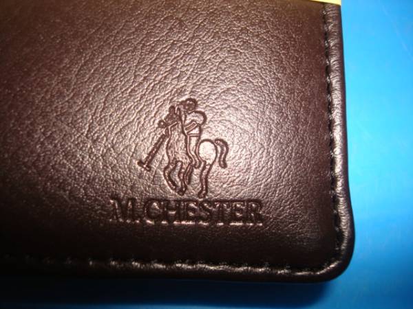 Ｍ・ＣＨＥＳＴＥＲ　長財布（レザー）未使用品_画像3