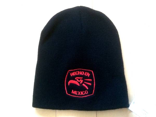 * вязаная шапка CAP Beanie MEXICO Mexico chi машина no чёрный на данный момент товар только вышивка новый товар 