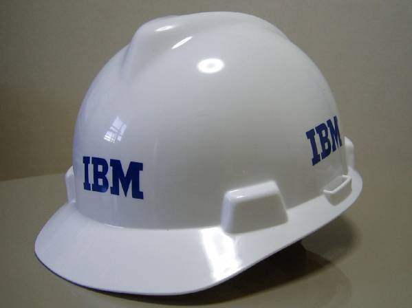 定期入れの 2004年 レア！ 非売品 ハードハット／ヘルメット IBM その他