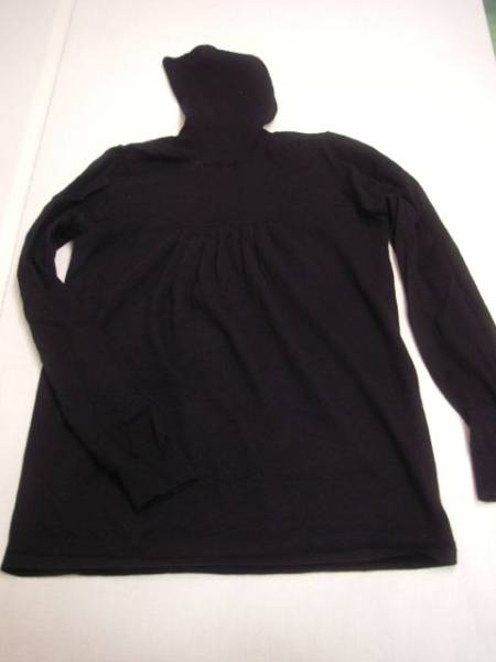 S125 Chloe クロエ タートルネックセーター 黒　ウール 美品 シンプル_シンプルなデザイン