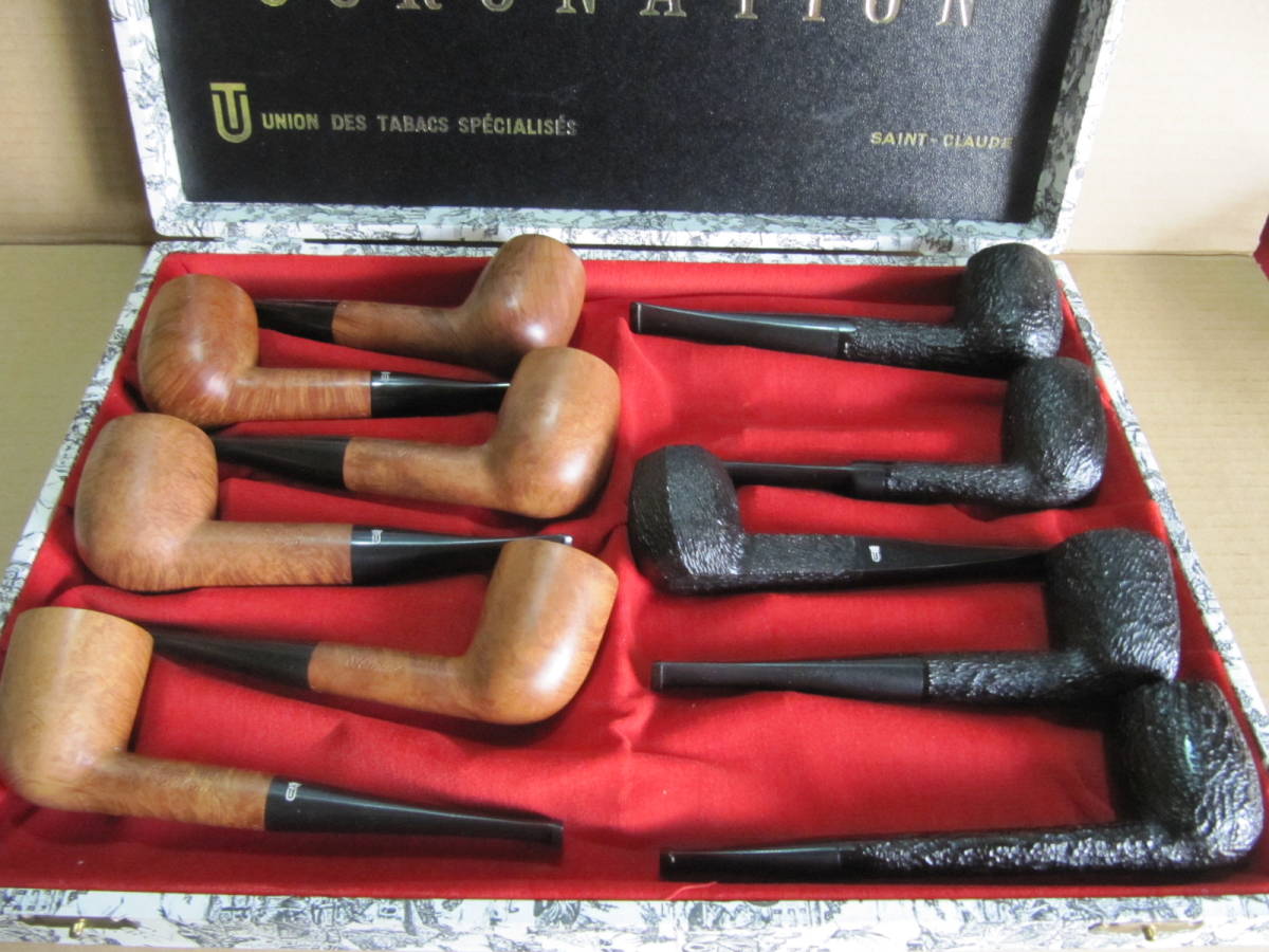 貴重なセットです…CORONATION SAINT-CLAUDE パイプ11本セット 9本は未