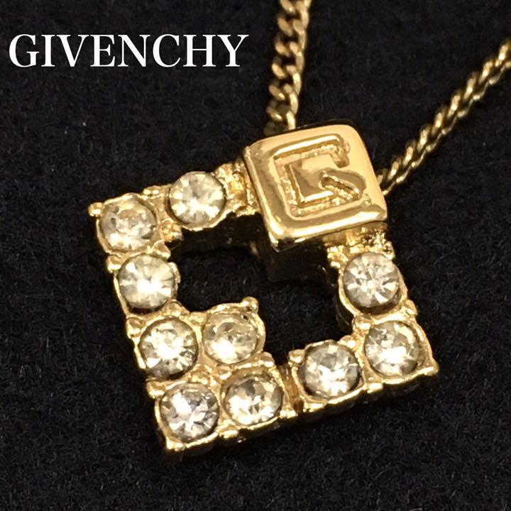 GIVENCHY ジバンシー Gロゴ ネックレス チェーン ゴールドカラー