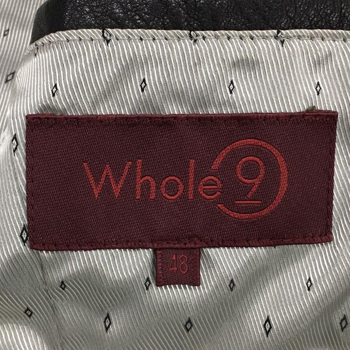 Whole9 NICOLE ホールナイン ニコル ライダースジャケット Whole9 NICOLE ホールナイン ニコル ライダースジャケット