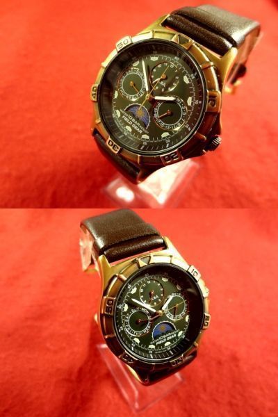 SK61T）◎完動腕時計 送料無料（定形外）Seiko Field Gear セイコー フィールドギア ★Sun&Moon サン＆ムーン フル_画像2