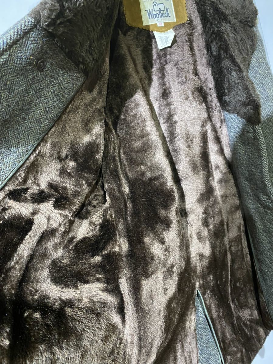 ウールリッチ Woolrich ランチコート 70s 70年代 ビンテージ 38 Yahoo!オークション - 70s WOOLRICH ウールリッチ ランチコート