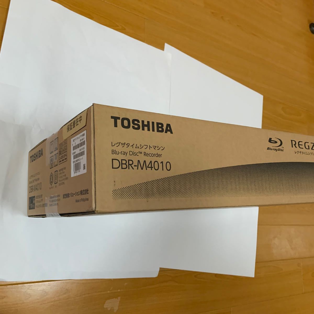 DBR-M4010 東芝 4TB HDD/7チューナー搭載 ブルーレイレコーダー　TOSHIBA REGZA タイムシフトマシン