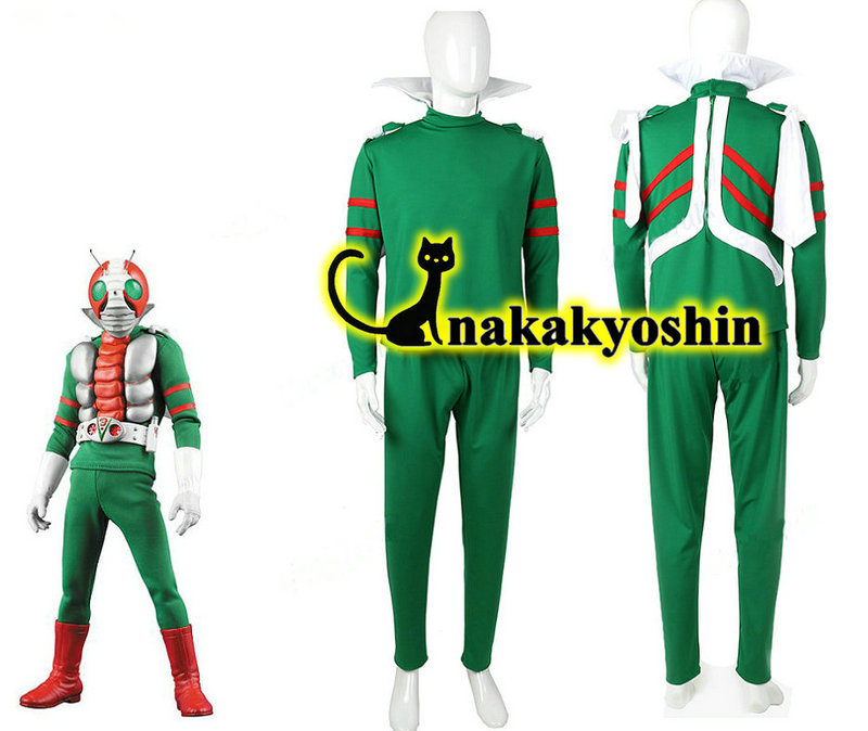V3 inner suit costume play clothes belt, shoes, mask optional 
