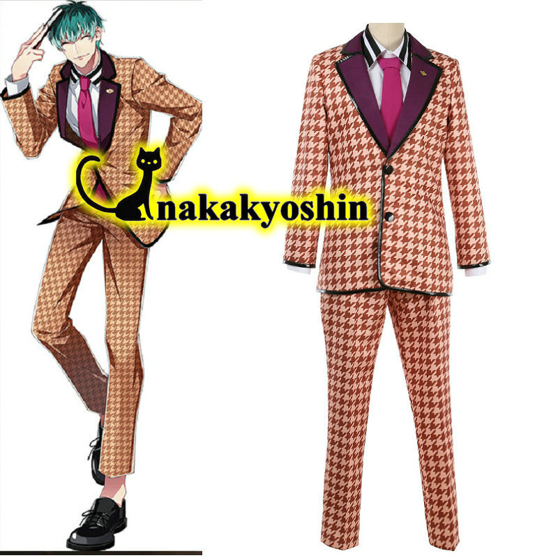 nakakyoshin実物撮影●ヒプノシスマイク ヒプマイ 白膠木 簓 ぬるで ささら●コスプレ衣装 靴、ウィッグ追加可