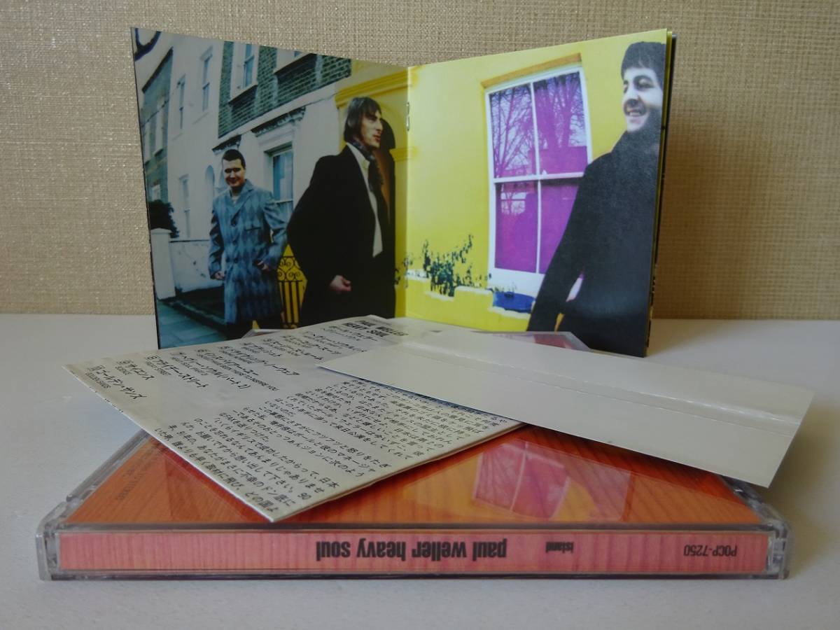 used★帯付★CD / ポール・ウェラー PAUL WELLER ヘヴィー・ソウル / JAM ジャム STYLE COUNCIL スタカン【ボートラ/ライナー/POCP-7250】_画像4