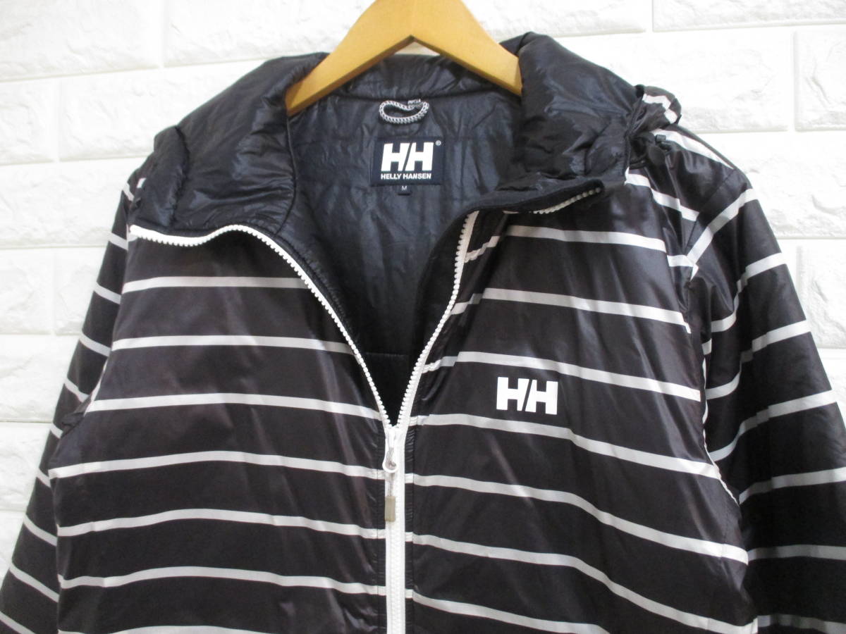 【ヘリーハンセン】オークダル フーディ/HE11602(黒)◆中綿入りジャケット◆M_画像2