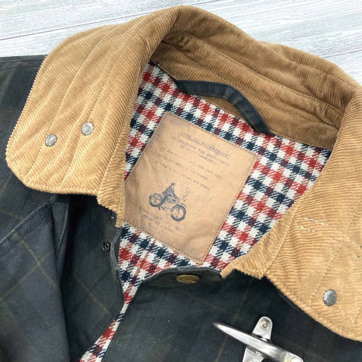 ∀ OLD JOE オールドジョー FIREMAN COAT オイルドジャケット ∀ OLD JOE オールドジョー FIREMAN COAT オイルドジャケット