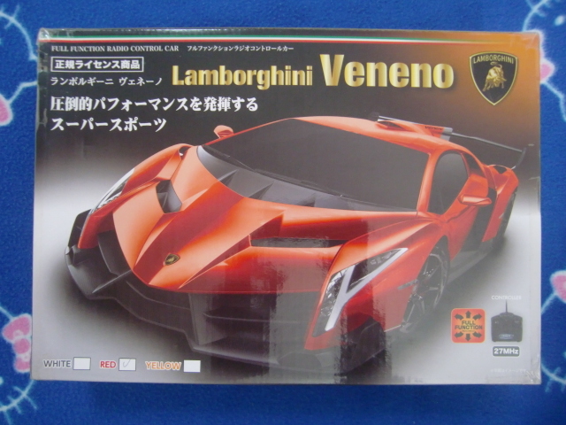 ヤフオク! - RCラジコン ランボルギーニ・ヴェネーノ レッド 赤 プ...