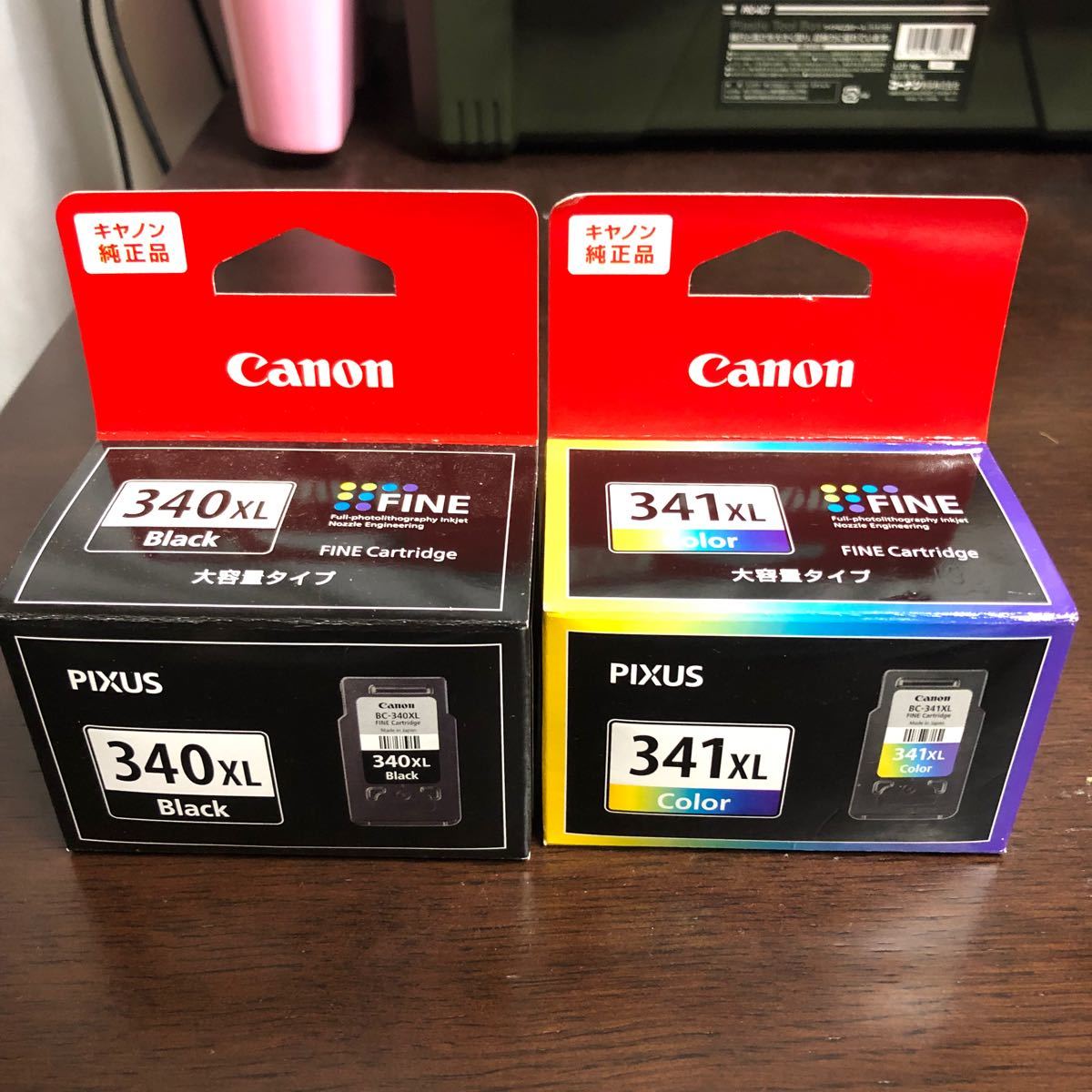 Canon 純正 BC-340XL BC-341XL ２点セット 