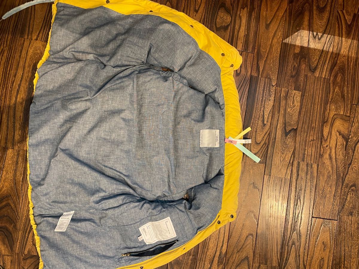 Visvim イエローADVENTURA DOWN VEST サイズ1(s) | noonanwaste.com