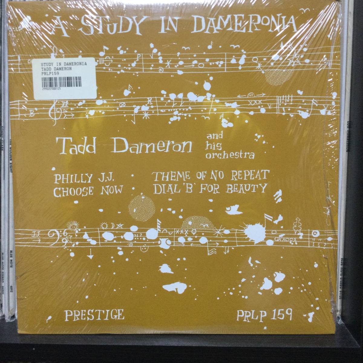 Prestige 10” 再発盤【 PRLP 159 : A Study In Dameronia 】Tadd Dameron And His Orchestra_画像1