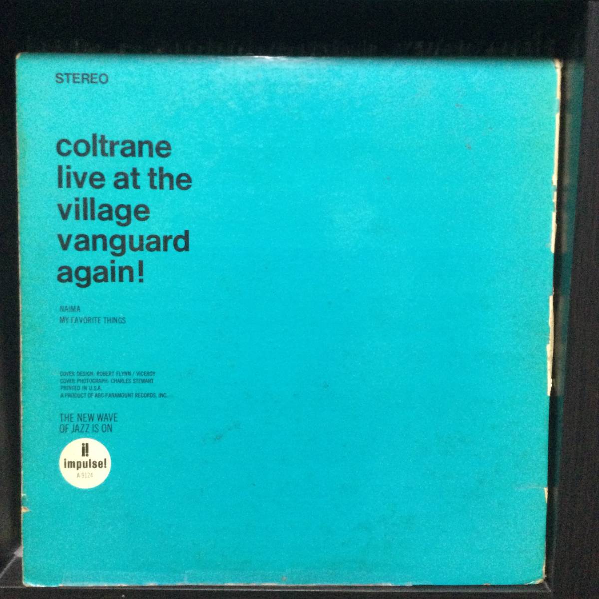 Impulse【 AS-9124 : Live At The Village Vanguard Again 】DG / John Coltrane_画像2